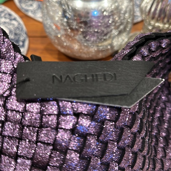Naghedi Kyoto clutch. Amethyst NWT - Picture 4 of 5
